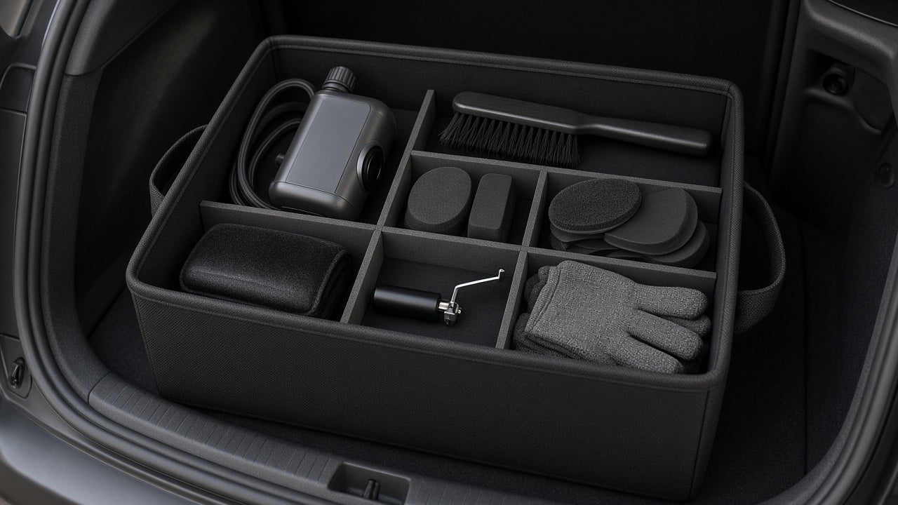 Toning Pads II in a trunk tote